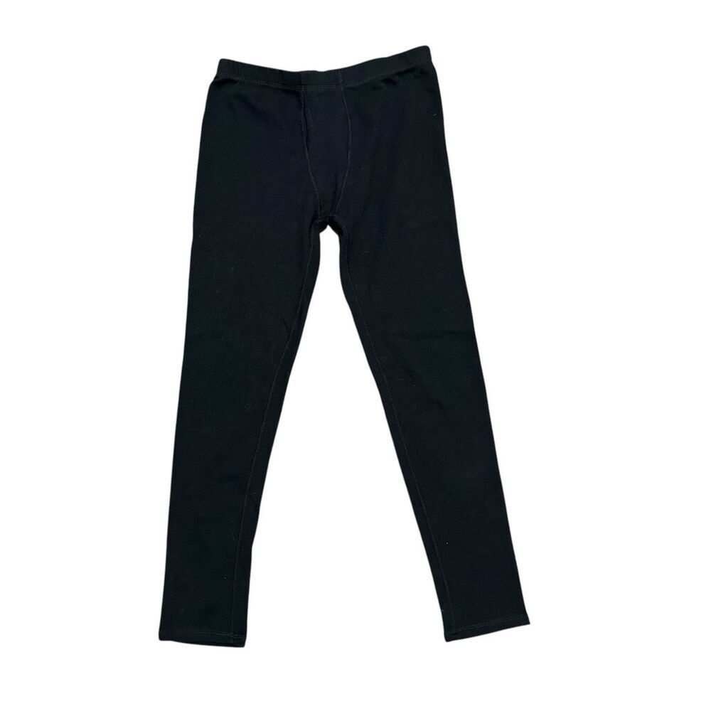 Boys Cuddl Duds Black Double Jersey Long Underwear Pants‎ Size Large 12/14